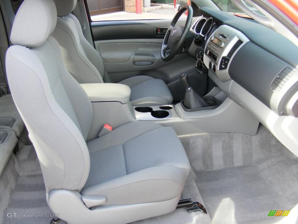Graphite Gray Interior 2006 Toyota Tacoma X-Runner Photo #38108691