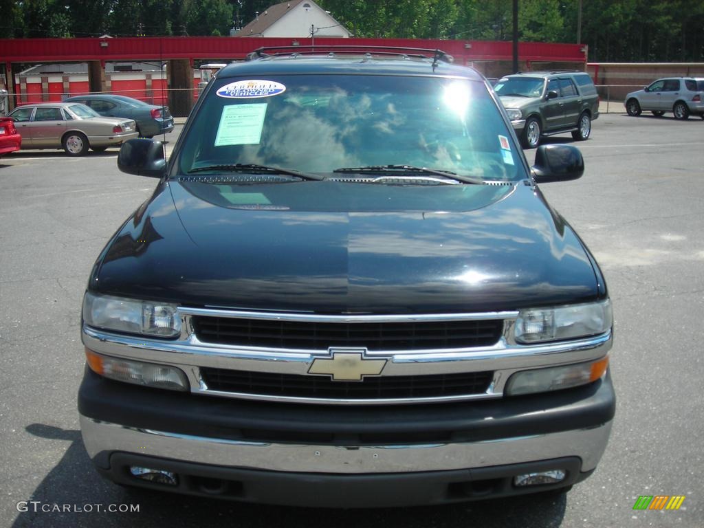 2002 Tahoe LT 4x4 - Onyx Black / Medium Gray/Neutral photo #2