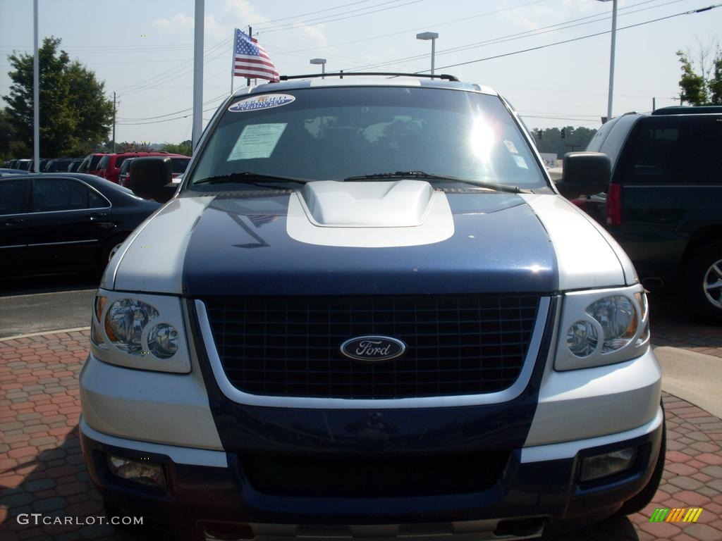 2003 Expedition XLT 4x4 - Silver Birch Metallic / Flint Grey photo #2