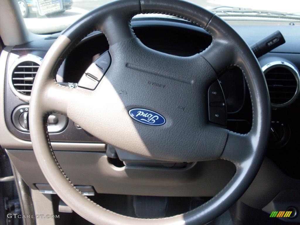 2003 Expedition XLT 4x4 - Silver Birch Metallic / Flint Grey photo #13