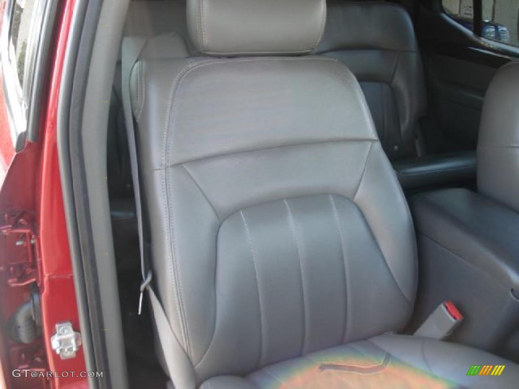 Dark Pewter Interior 2004 GMC Envoy XUV SLT 4x4 Photo #38109679