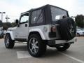 2004 Bright Silver Metallic Jeep Wrangler Rubicon 4x4  photo #3