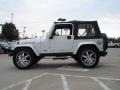 2004 Bright Silver Metallic Jeep Wrangler Rubicon 4x4  photo #4