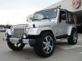 2004 Bright Silver Metallic Jeep Wrangler Rubicon 4x4  photo #5