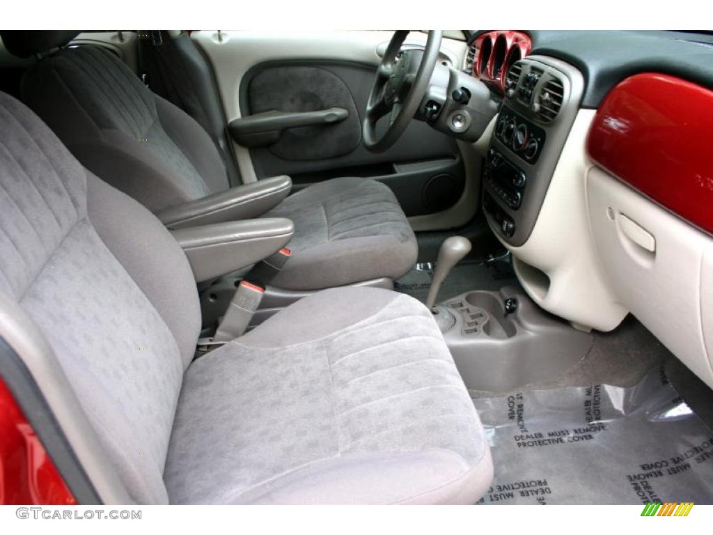 Taupe Interior 2002 Chrysler PT Cruiser Standard PT Cruiser Model Photo #38110086
