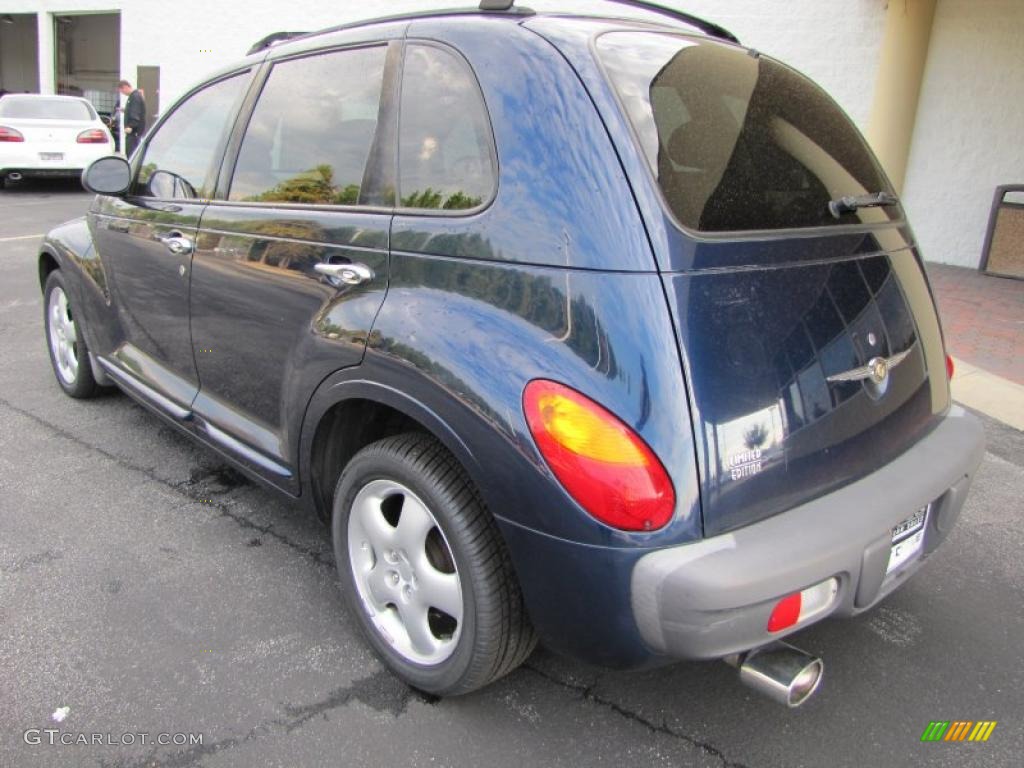 2001 PT Cruiser Touring - Patriot Blue Pearl / Taupe/Pearl Beige photo #2