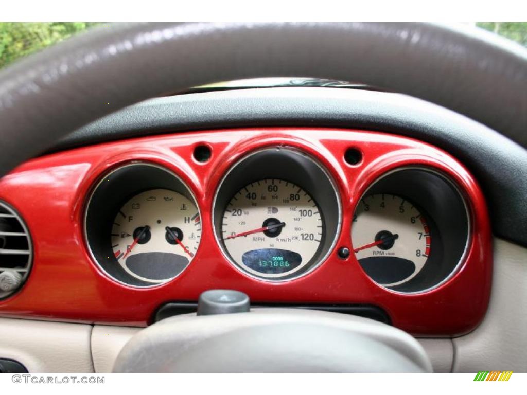 2002 Chrysler PT Cruiser Standard PT Cruiser Model Gauges Photo #38110423