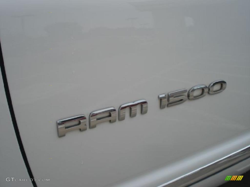 2006 Ram 1500 Laramie Mega Cab 4x4 - Bright White / Medium Slate Gray photo #33