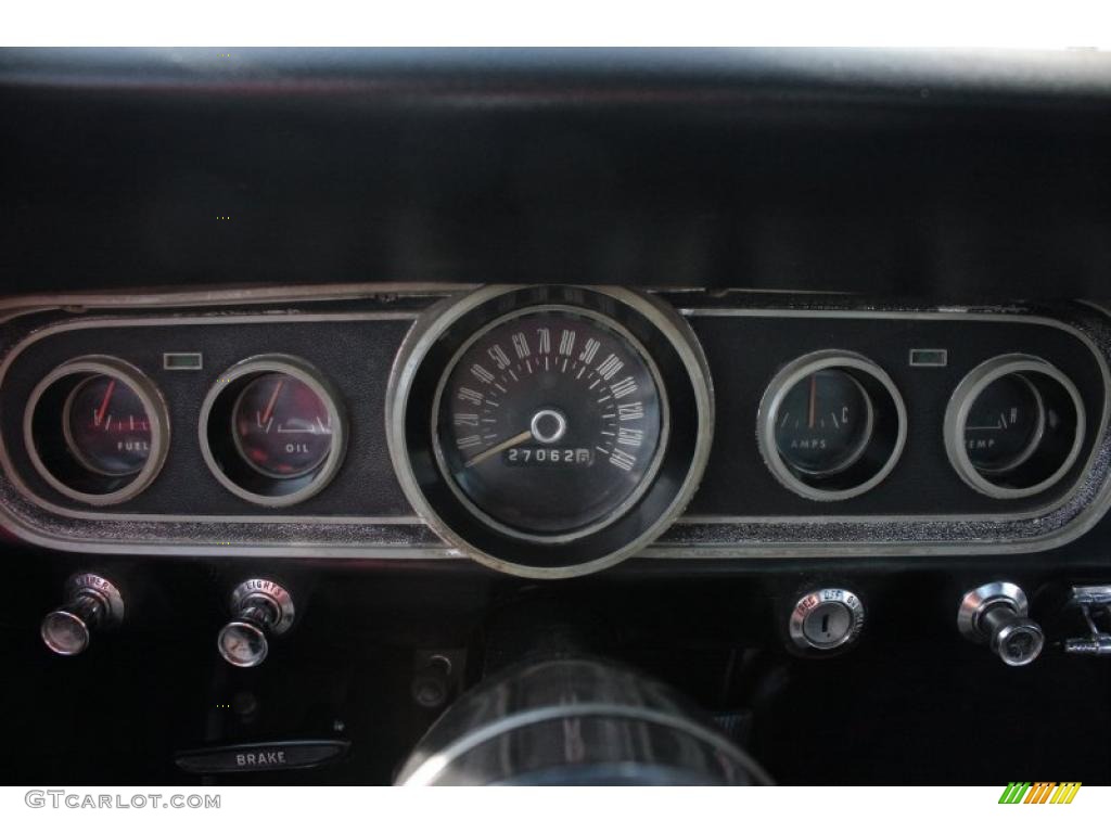 1966 Ford Mustang Fastback Gauges Photos