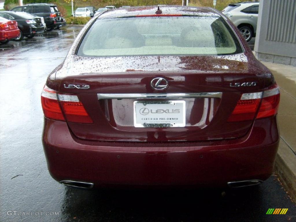2007 LS 460 - Noble Spinel Mica / Cashmere photo #4