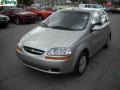 2004 Galaxy Silver Metallic Chevrolet Aveo Hatchback  photo #14