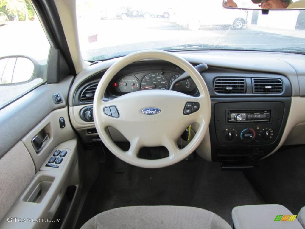 2000 Ford Taurus SE Medium Parchment Dashboard Photo #38112463