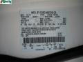  2010 Mountaineer V8 Premier AWD White Platinum Tri-Coat Metallic Color Code UG