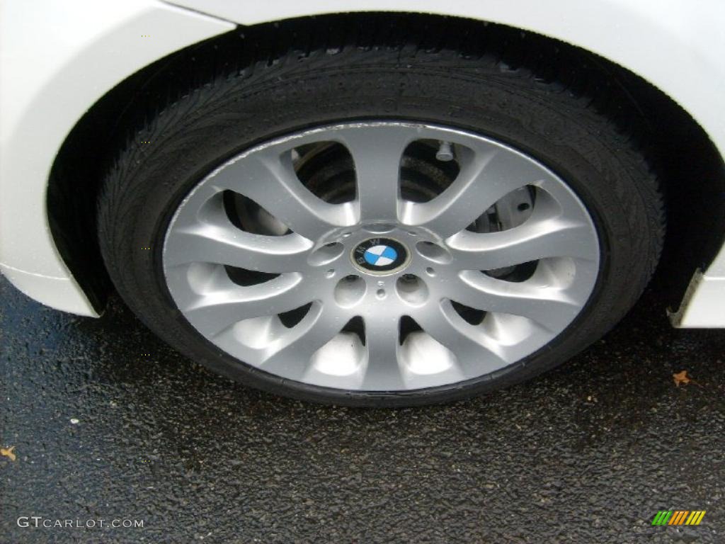2008 3 Series 335xi Sedan - Alpine White / Black photo #8