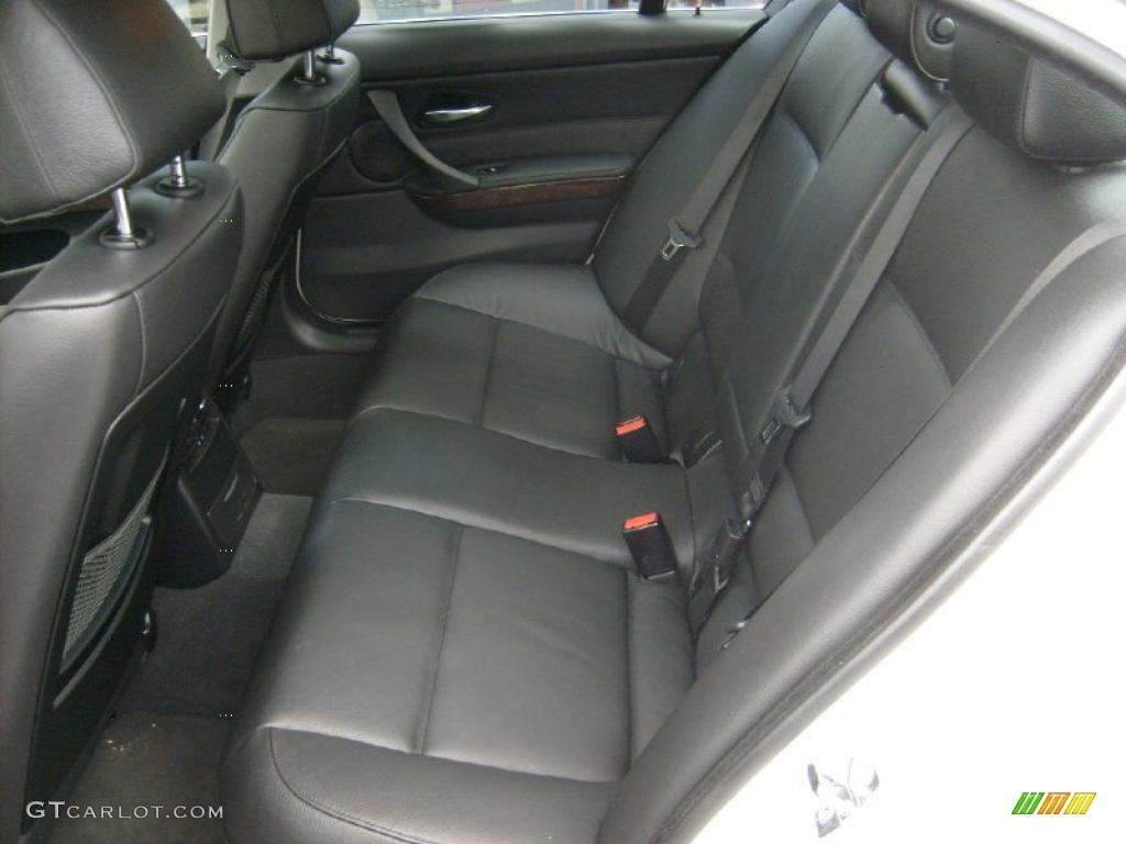 2008 3 Series 335xi Sedan - Alpine White / Black photo #13