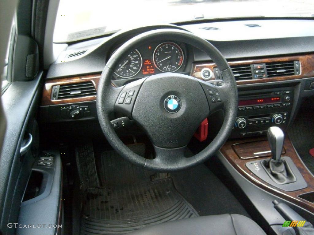 2008 3 Series 335xi Sedan - Alpine White / Black photo #14