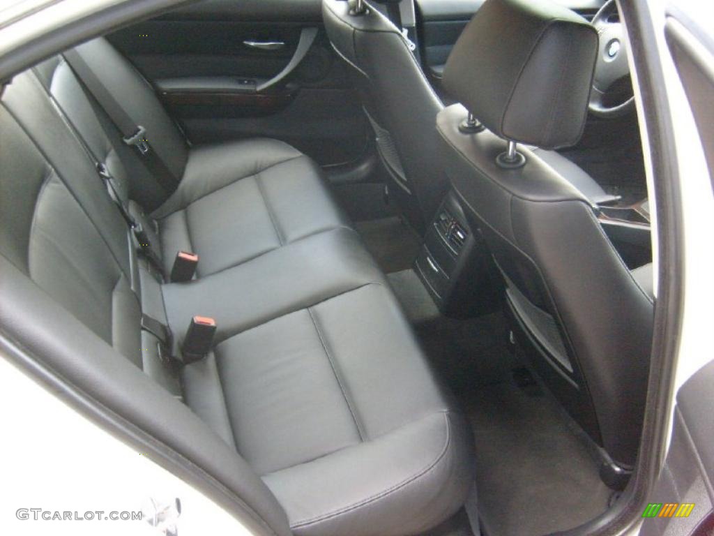 2008 3 Series 335xi Sedan - Alpine White / Black photo #16