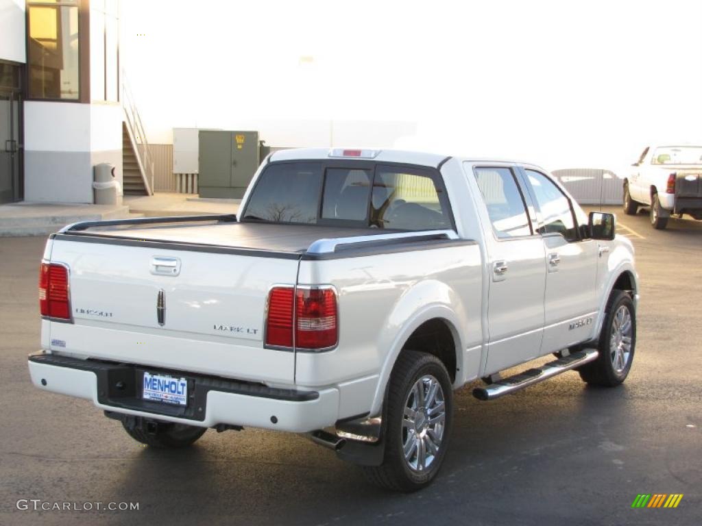 2007 Mark LT SuperCrew 4x4 - White Chocolate Tri Coat / Light Parchment/Espresso photo #3