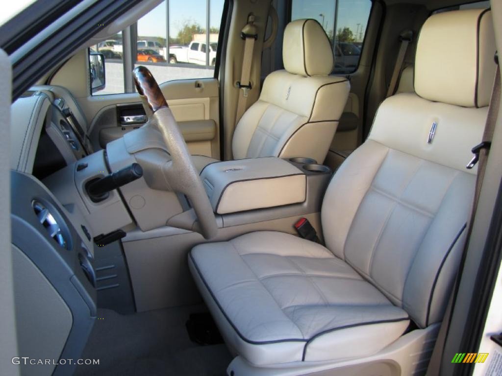 2007 Mark LT SuperCrew 4x4 - White Chocolate Tri Coat / Light Parchment/Espresso photo #4