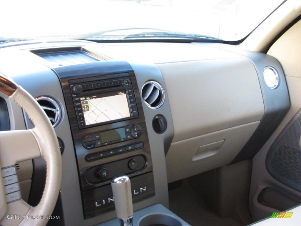 2007 Mark LT SuperCrew 4x4 - White Chocolate Tri Coat / Light Parchment/Espresso photo #8