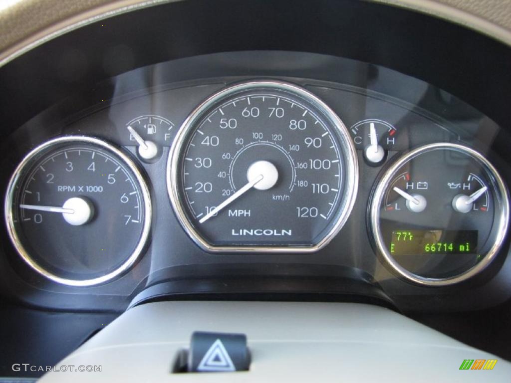 2007 Mark LT SuperCrew 4x4 - White Chocolate Tri Coat / Light Parchment/Espresso photo #11