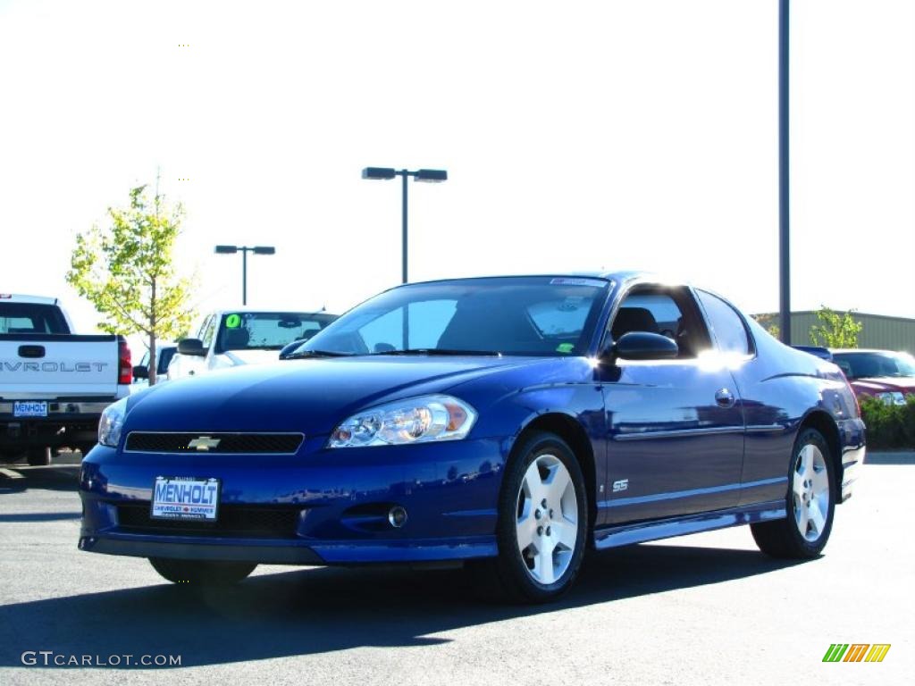 Laser Blue Metallic 2006 Chevrolet Monte Carlo SS Exterior Photo #38115219