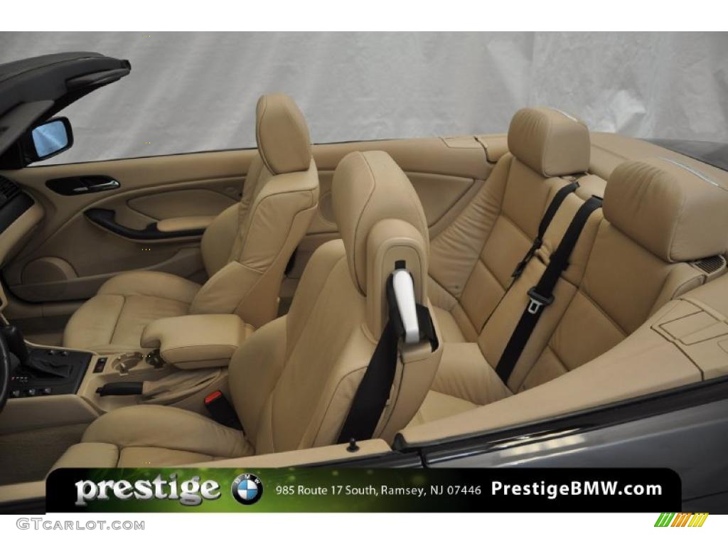 2006 3 Series 330i Convertible - Sparkling Graphite Metallic / Sand photo #9