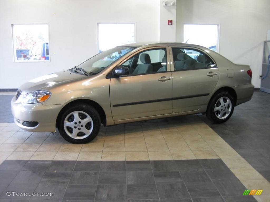 2008 Corolla CE - Desert Sand Mica / Beige photo #1