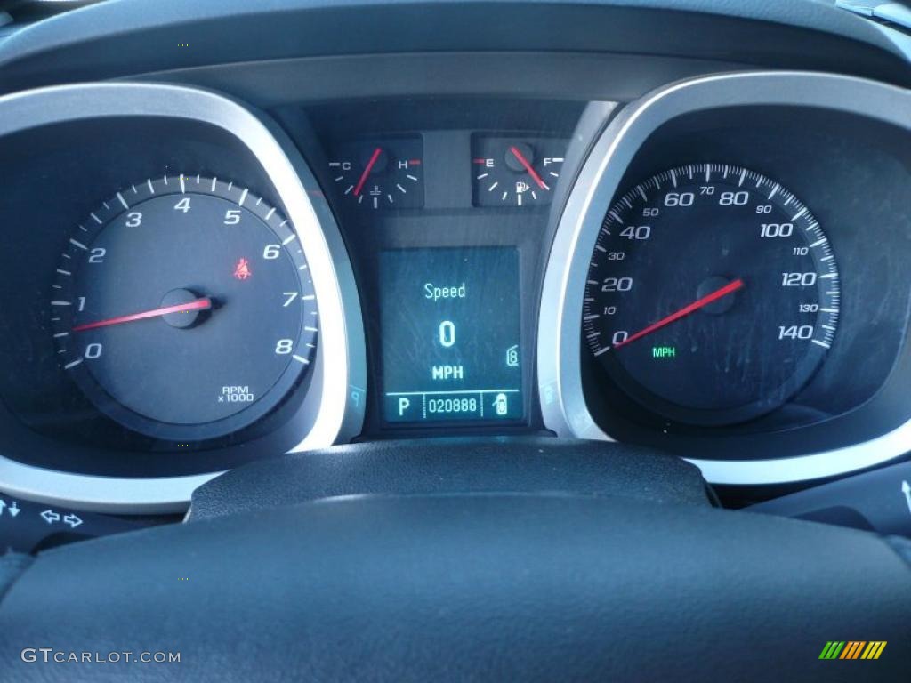 2010 Chevrolet Equinox LTZ AWD Gauges Photo #38116279