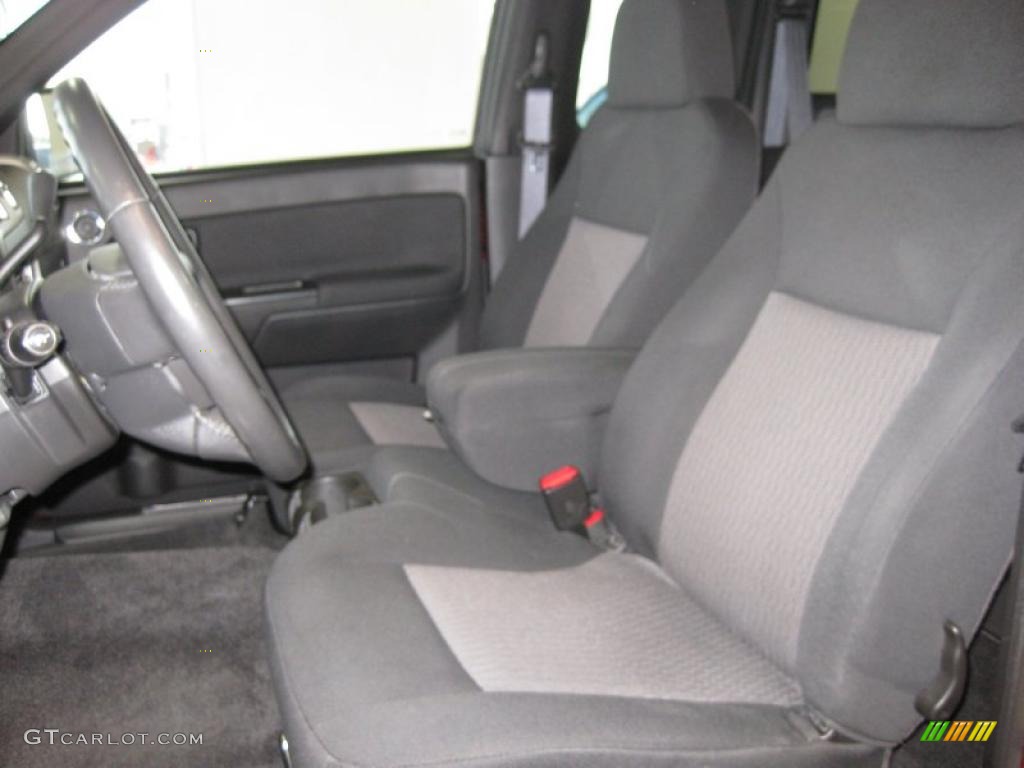 Medium Pewter Interior 2008 Chevrolet Colorado LT Extended Cab Photo #38116479