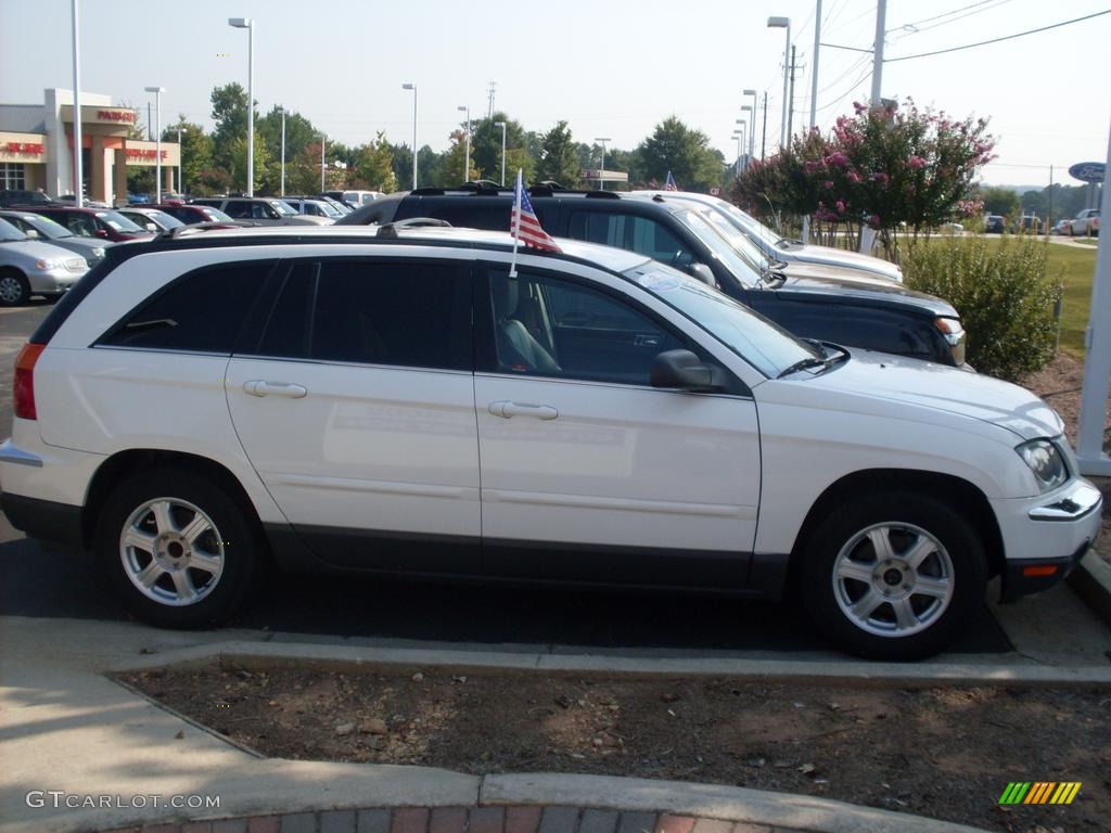 2004 Pacifica  - Stone White / Light Taupe photo #4