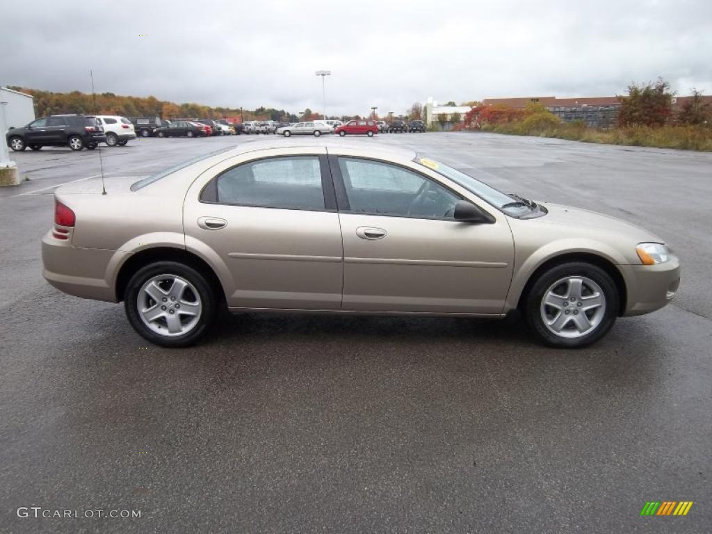 2002 Stratus SXT Sedan - Light Almond Pearl / Dark Slate Gray photo #8