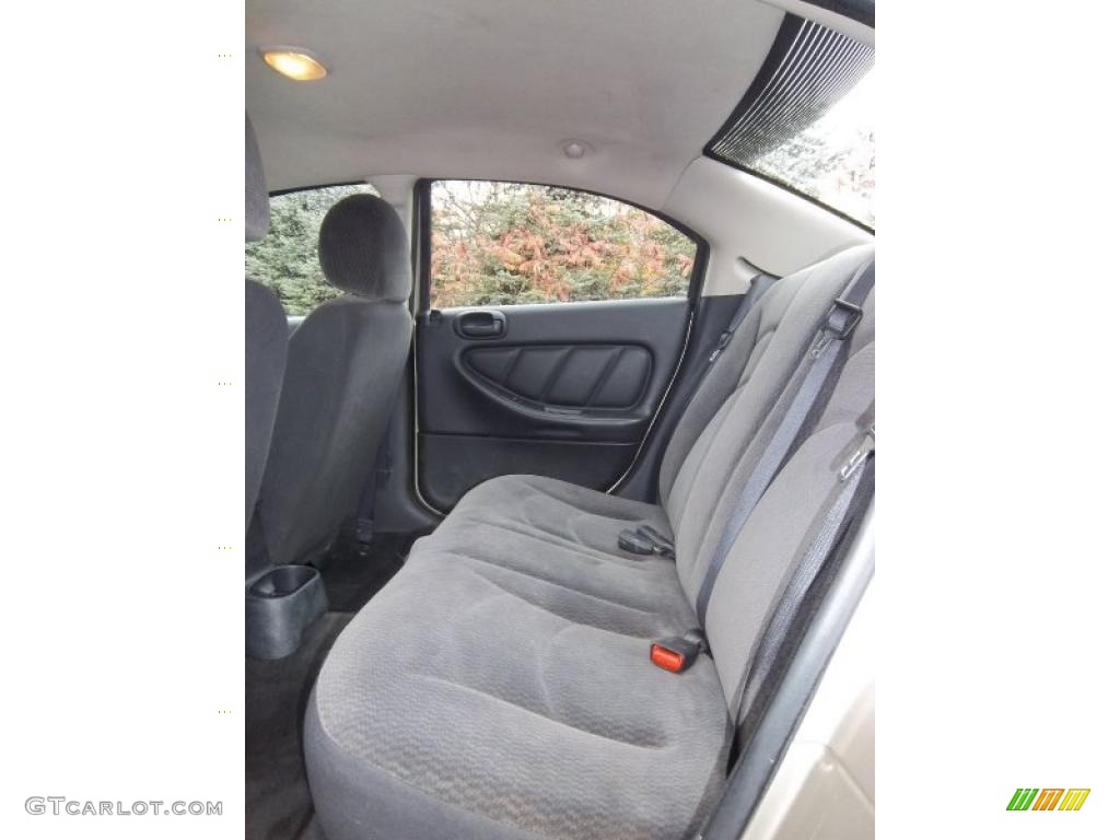 Dark Slate Gray Interior 2002 Dodge Stratus SXT Sedan Photo #38118323