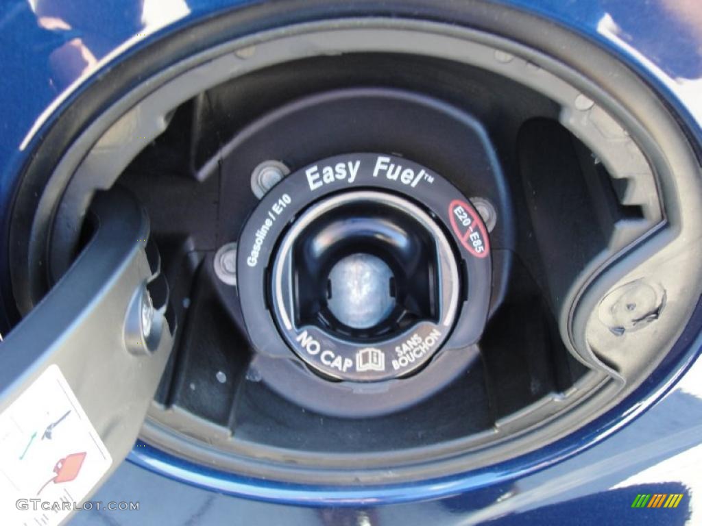 2010 F150 XLT SuperCrew - Dark Blue Pearl Metallic / Medium Stone photo #16