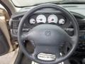 Dark Slate Gray 2002 Dodge Stratus SXT Sedan Steering Wheel