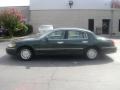 1999 Dark Satin Green Metallic Lincoln Town Car Executive  photo #4