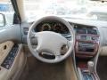 2001 Mitsubishi Diamante Tan Interior Steering Wheel Photo