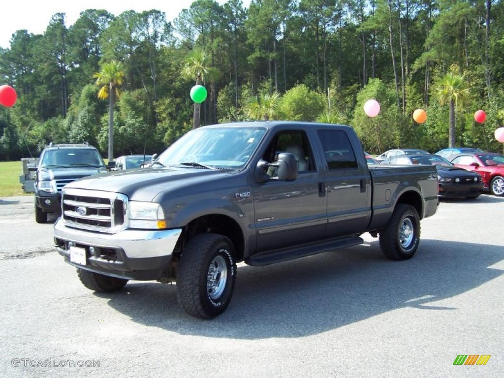 Dark Shadow Grey Metallic Ford F250 Super Duty