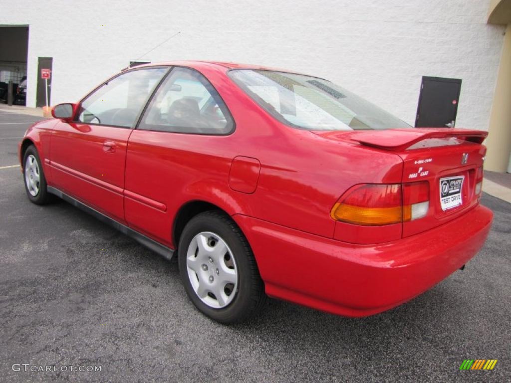 1998 Milano Red Honda Civic EX Coupe 38077360 Photo 2