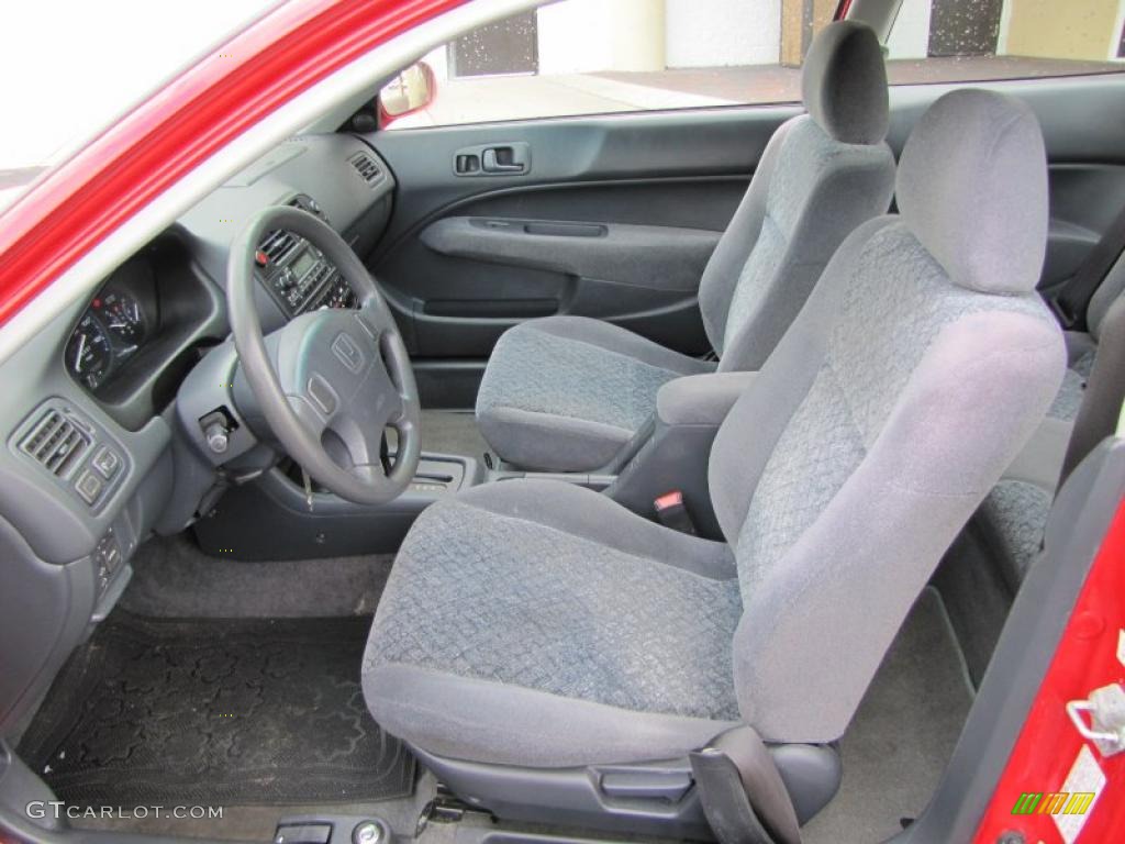 Gray Interior 1998 Honda Civic Ex Coupe Photo 38120467