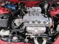 1.6 Liter SOHC 16V VTEC 4 Cylinder 1998 Honda Civic EX Coupe Engine