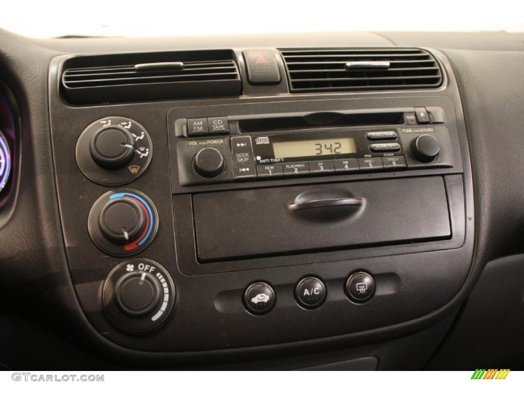 2005 Honda Civic EX Sedan Controls Photo #38121439
