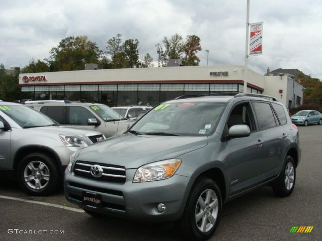 2007 RAV4 Limited 4WD - Everglade Metallic / Ash Gray photo #1