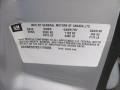 2005 Buick LaCrosse CXS Info Tag