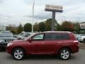 2009 Salsa Red Pearl Toyota Highlander Limited 4WD  photo #3