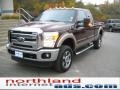 2011 Royal Red Metallic Ford F250 Super Duty Lariat SuperCab 4x4  photo #2