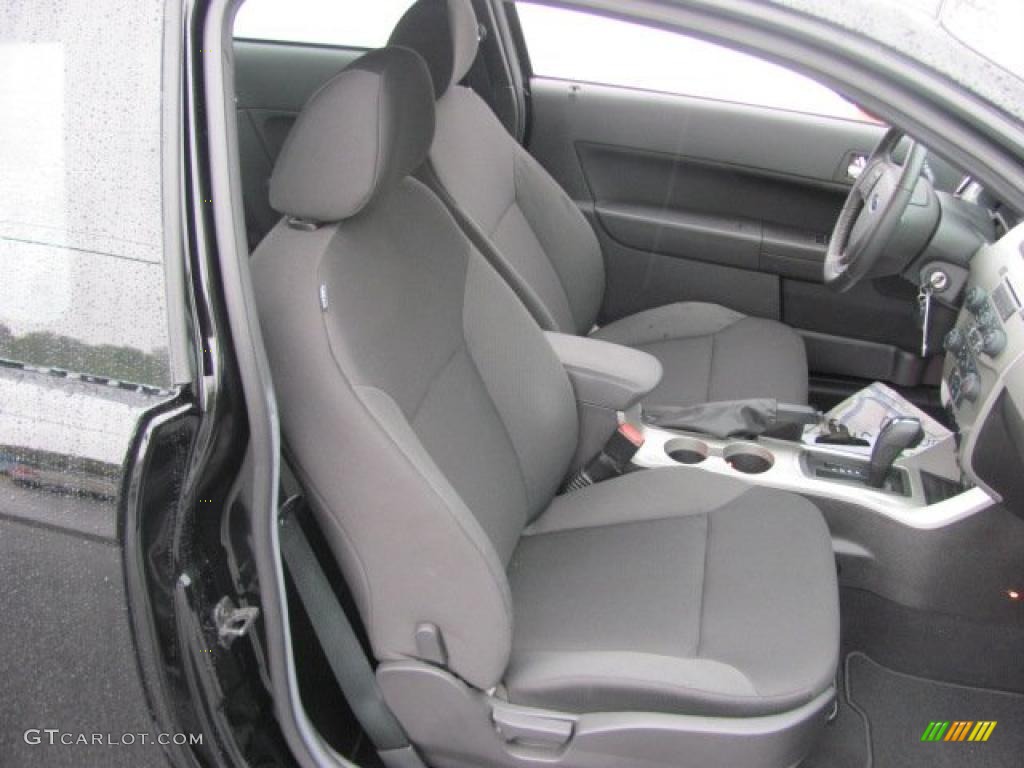 Charcoal Black Interior 2010 Ford Focus SES Coupe Photo #38126053
