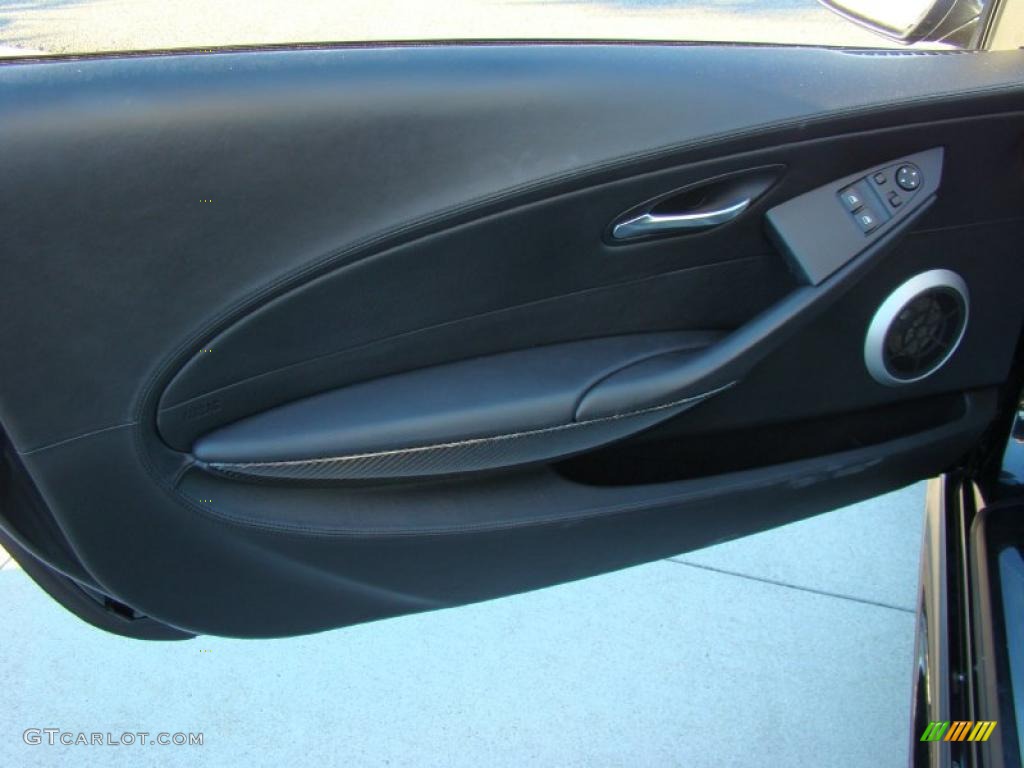Black Interior 2008 BMW M6 Coupe Photo #38127402