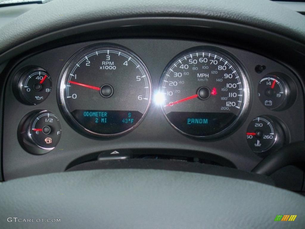 2011 Chevrolet Avalanche LS 4x4 Gauges Photo #38128421