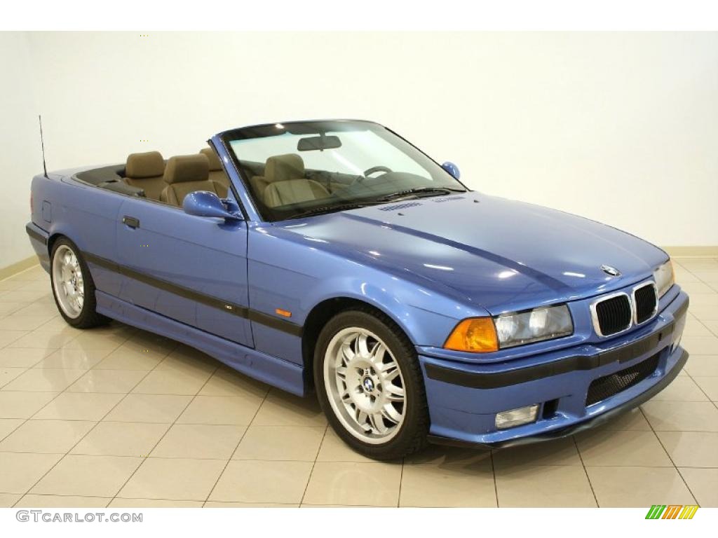 Estoril Blue Metallic 1999 BMW M3 Convertible Exterior Photo #38129834